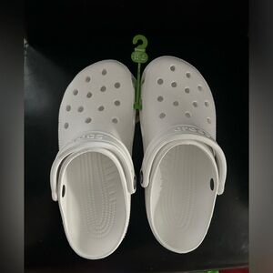 White Crocs